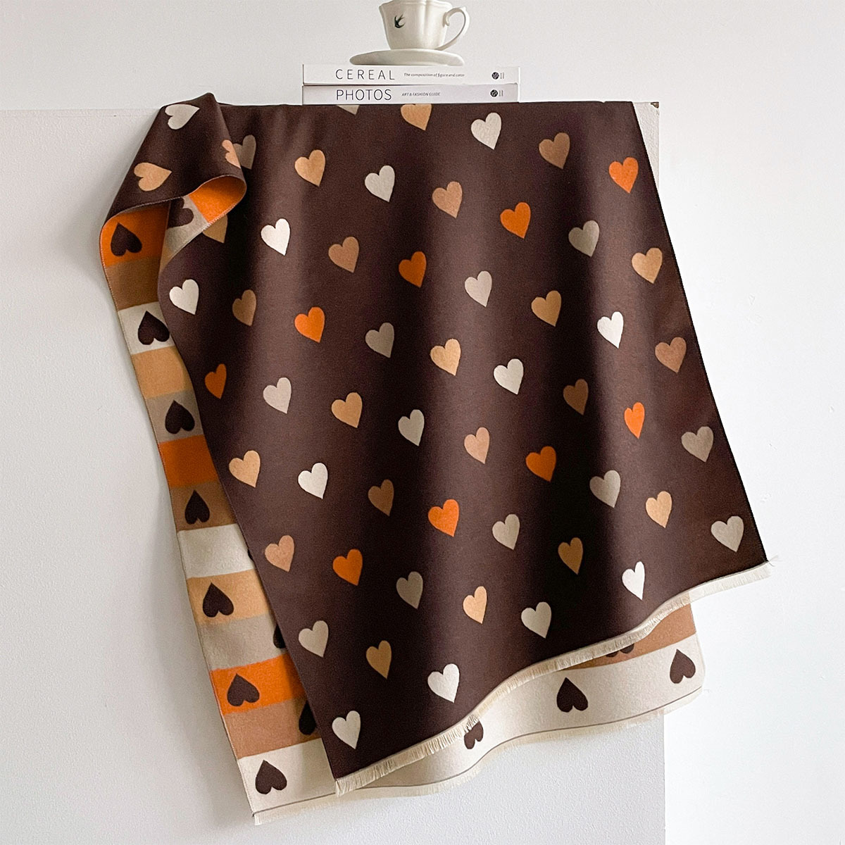 Imitation Cashmere Warm Scarf  - огляд і ціна Pashmina Wrap Large