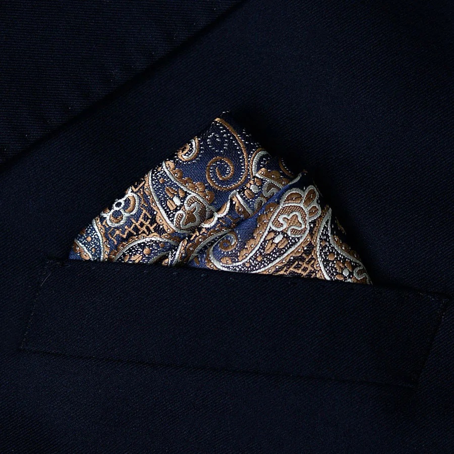 2pcs Men's Suit Pocket Towel H - огляд і ціна Pocket Square Set