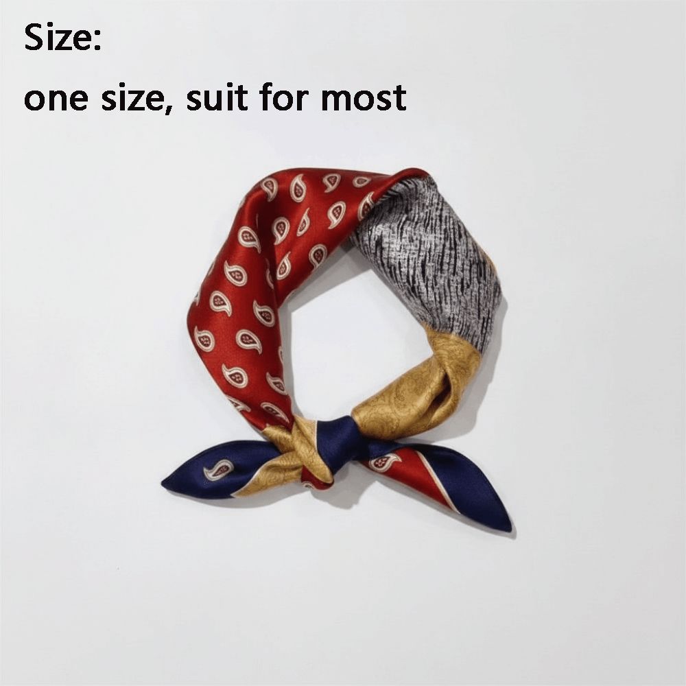 Silk Material Silk Square Scar - огляд і ціна Scarf Silk Square