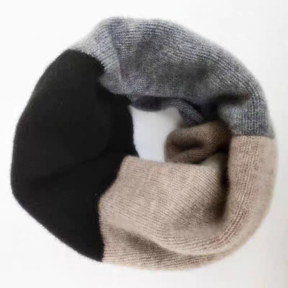 Soft Splicing Color Infinity S - огляд і ціна Infinity Scarf Knit