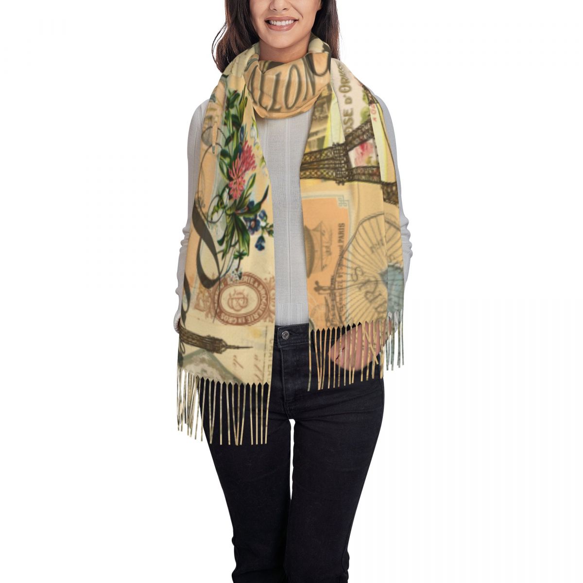 Shawl Wrap Women Winter Large  - огляд і ціна Pashmina Wrap Large