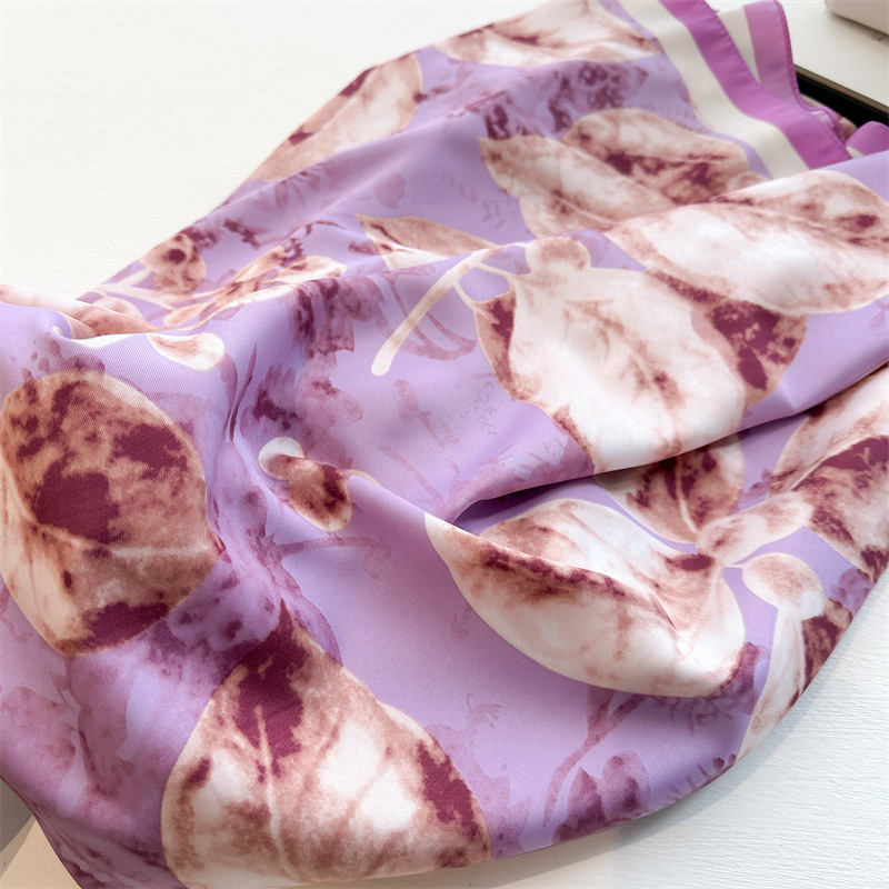 Retro 90cm Printed Large Squar - огляд і ціна Scarf Silk Square